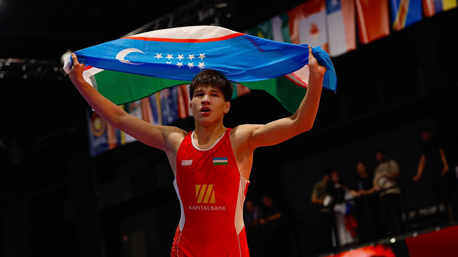Узбекский борец Кувончбек Исмоилов выиграл чемпионат мира U20 в Словакии
